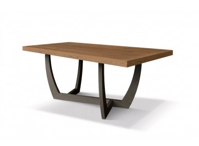 Iessdësch 180cm Holz Kicheldësch Iessdëscher nei brong Dësch modern Dësch