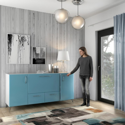 Babyblo Sideboard Luxus Wunnzëmmer Wunnmaueren Ariichtung Kommoden
