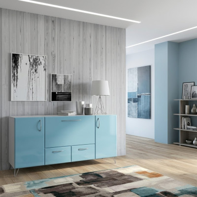 Babyblo Sideboard Luxus Wunnzëmmer Wunnmaueren Ariichtung Kommoden