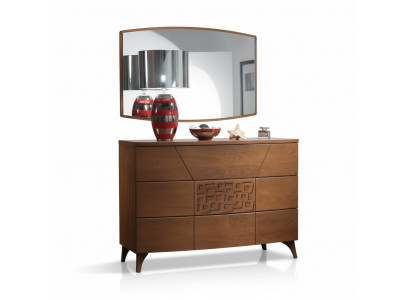 Schlofkummer Set Kommode Spigel Luxus Komplett Modern Kommoden 2tlg