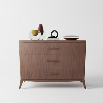 Kommode Wunnzëmmer Holz Miwwelen Italien Sideboard Kommoden brong Schaf