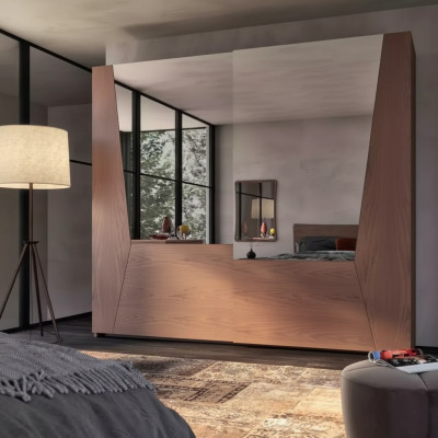 Kleederpress braun Schlofkummer Holz Schaf Luxus Modern Kleederpressen