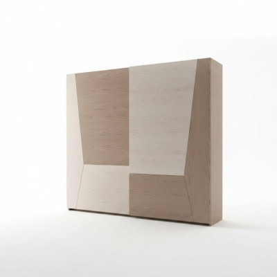 Kleederschaaf brong Schlofkummer Material Holz Schaf Luxus Modern.
