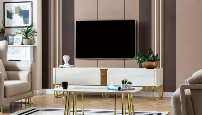 Luxe TV Ständer Schaf Cabinet Kommode Lowboard TV Schaf Sideboard nei