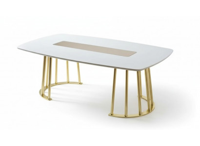 Couchtisch wäiss Modern Wunnenzëmmer Miwwelen Dësch Luxus Design nei Luxus