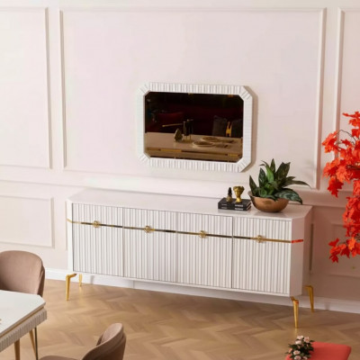 Sideboard Spigel Design Miwwelen Konsol Holz Wunnzëmmer Designer