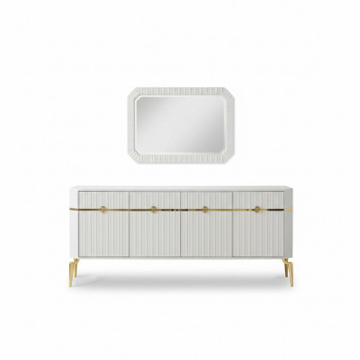 Sideboard Spigel Design Miwwelen Konsol Holz Wunnzëmmer Designer