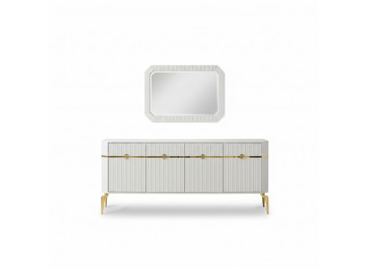 Sideboard Spigel Design Miwwelen Konsol Holz Wunnzëmmer Designer