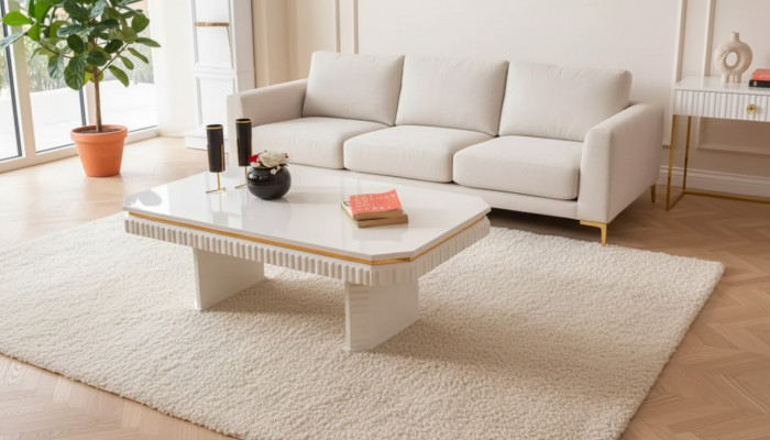 Couchtisch Wunnzëmmer Miwwelen Dësch Luxus Beistelltisch Modern Design