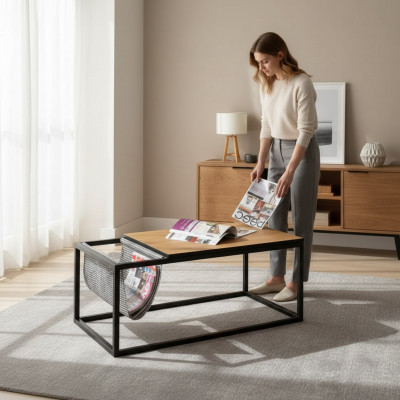 Couchtisch brong Wunnzëmmer Miwwelen Dësch Luxus Design nei Luxus