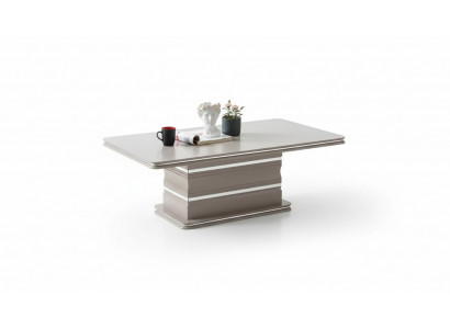 Couchtisch nei Wunnzëmmertisch Bäistelltisch Sofatisch beige Holz