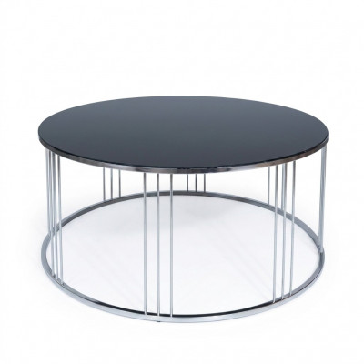 Canapéisch Miwwelen Luxus nei schwaarz Modern Wunnzëmmer Design Edelstahl
