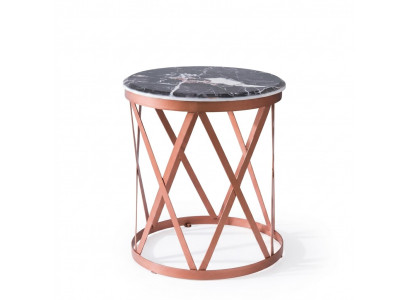 Wunnzëmmer Bäizëlltësch luxuriéis Luxus Miwwel Dësch brong Design nei