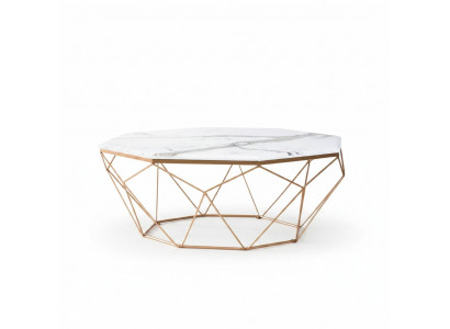 Couchtisch Miwwelen Dësch Gold Luxus nei Modern Wunnzëmmer Design Metall
