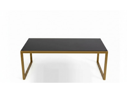 Canapé Dësch Wunnzëmmerdësch Sofadësch Design Edelstahl Gold Modern