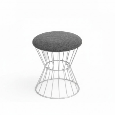 Hocker Fousshocker Wierfel Luxus Miwwelen Design Stil Lounge Club Stoff