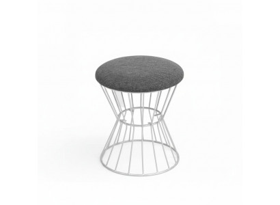 Hocker Fousshocker Wierfel Luxus Miwwelen Design Stil Lounge Club Stoff