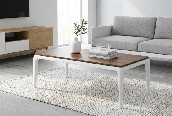 Couchtisch Luxus brong Wunnzëmmer Miwwelen Dësch Holz Luxus Design nei