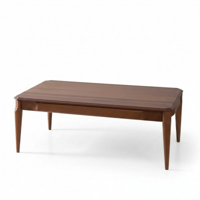Canapé Dësch Holzdësch Luxus Möbeldesign Wunnzëmmerdësch Modern brong