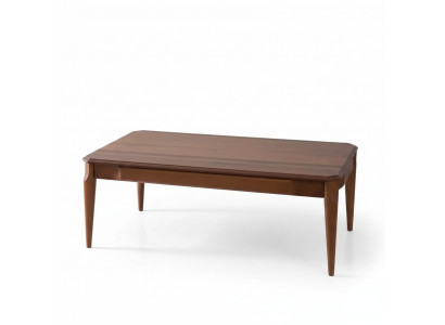 Canapé Dësch Holzdësch Luxus Möbeldesign Wunnzëmmerdësch Modern brong
