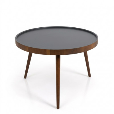 Ronnen Iesszëmmer Dësch Couchtisch Faarf Brong Nei Stil Modern Holz
