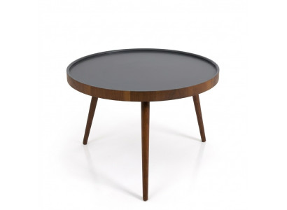 Ronnen Iesszëmmer Dësch Couchtisch Faarf Brong Nei Stil Modern Holz