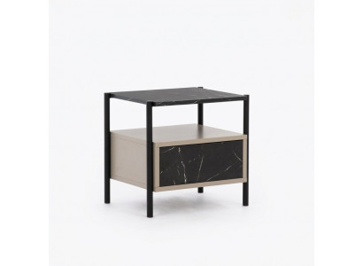 Schlofzëmmer Designer Nuetskonsole Designer Holz Nuetsdësch Edelt Miwwelen