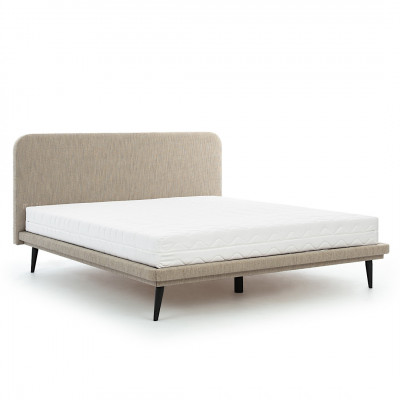 Edele Schlofzëmmer Set Designer Duebelbett Kleederschaf Nuetsdëscher