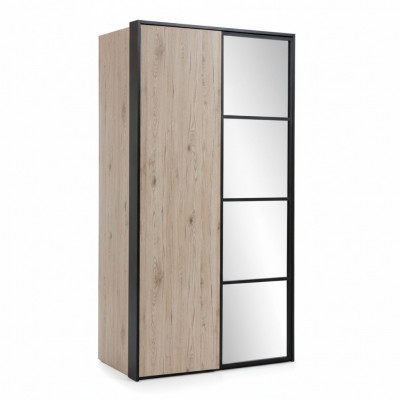 Schlofzëmmer Kleederschaf Designer Holz Modern Schief Luxus Miwwelen