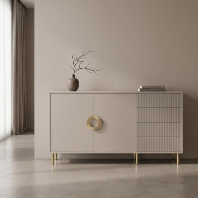 Schlofkummer Miwwel Designer Holz Kommode Späicherschief Staukommode Neit