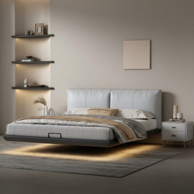 Wäisst Schlofzëmmer Designer Bett Luxus Better Lieder Duebelbetter Nei