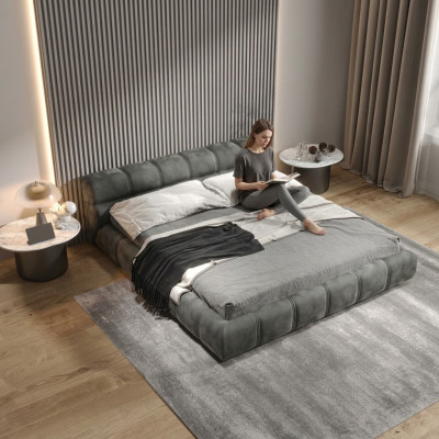 Nidderegt Gro Schlofkummer Bett Designer Duebelbett Moderne Stil