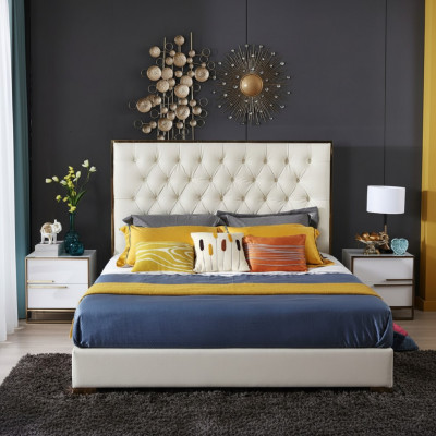 Wäisst Chesterfield Grousst Bett Schlofkummermiwwel Designer Better Nei