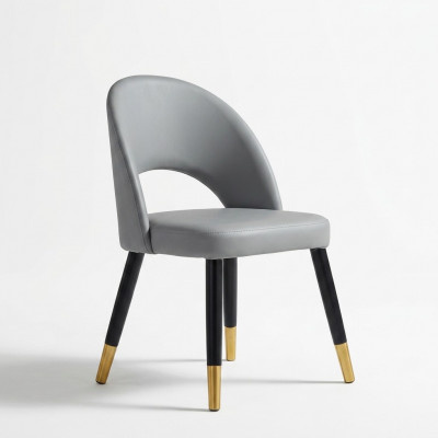 Modernt gréit Iessenzëmmer Stull 1-Sëtzer Designer Einsëtzer Holzstillen