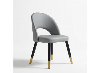 Modernt gréit Iessenzëmmer Stull 1-Sëtzer Designer Einsëtzer Holzstillen