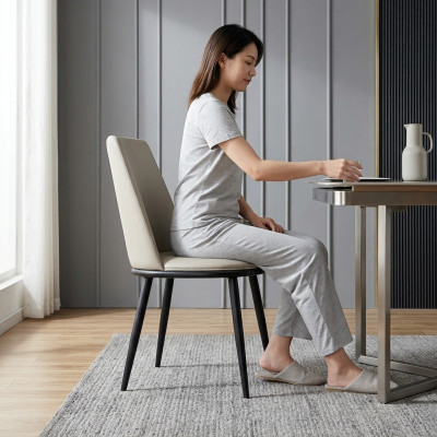 Iesszëmmermiwwelen Stilvollen Stull Luxus Polster Designer Holz Einsëtzer