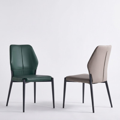 Grénge Designer Liederstull Modern Iesszëmmerstill Kiche Sëtzmiwwelen Nei