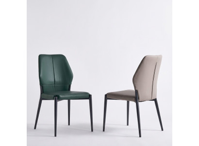 Grénge Designer Liederstull Modern Iesszëmmerstill Kiche Sëtzmiwwelen Nei
