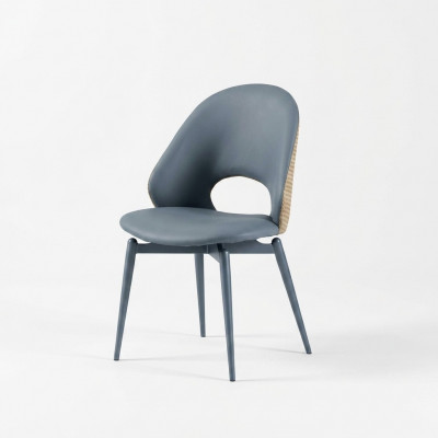 Gräifen Eénsëtzer Designer Iesszëmmer Gepolstert Still Luxus Holz Miwwelen Nei