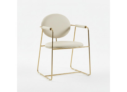 Wäisst Iesszëmmer Still Designer Edelstol Still Einsëtzer Modern Miwwelen
