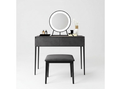 Groue Schminktisch Designer Friseurdësch Schief Kosmetikkommode