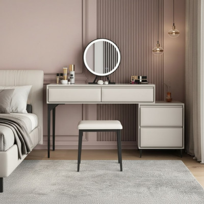 Schlofzëmmer Holzmöbel Luxus Kosmetikdësch Designer Schminktisch