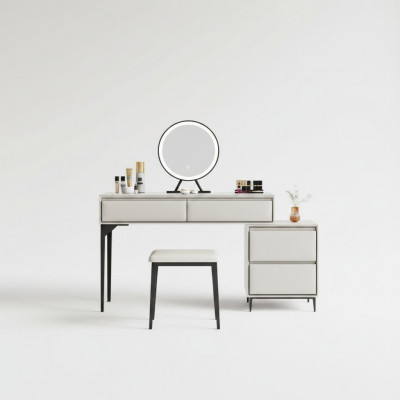 Schlofzëmmer Holzmöbel Luxus Kosmetikdësch Designer Schminktisch