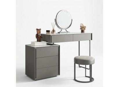 Gréng Schminktisch Designer Schlofkummer Miwwel Holz Luxus Friséierdësch