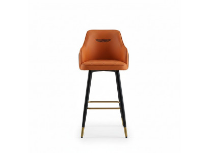 Designer Oranger Barstull Loungesëtz 1-Sëtz Moderne Eensëtz Nei