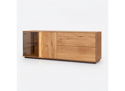 Holz TV-Stänner Wunnzëmmer Sideboard RTV-Lowboard TV-Schaf Miwwelen Nei