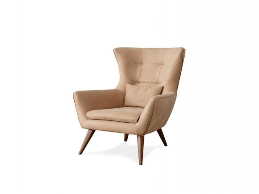 Wunnzëmmer Fauteuil beige Design Canapé Luxus Neit Relax Lounge Polster