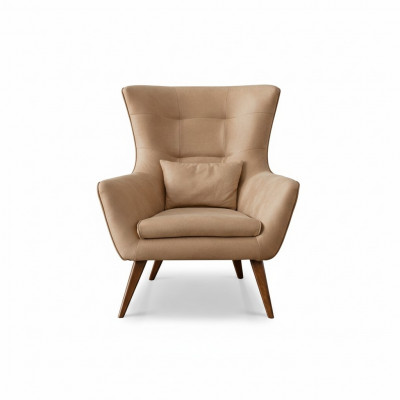 Wunnzëmmer Fauteuil beige Design Canapé Luxus Neit Relax Lounge Polster