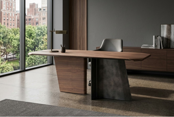 Designer brongen Iessdësch Luxus Holzdësch Iesszëmmer Héichqualitativ Miwwelen