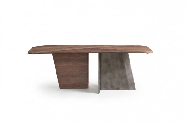 Designer brongen Iessdësch Luxus Holzdësch Iesszëmmer Héichqualitativ Miwwelen